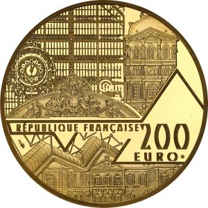 Francja 200 euro 2019 Mona Lisa - La Joconde 1 uncja ZŁOTA