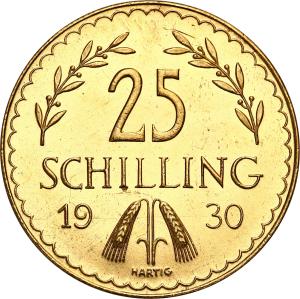 Austria. 25 szylingów 1930 Wiedeń