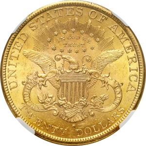 USA 20 dolarów 1898 S San Francisco NGC MS61