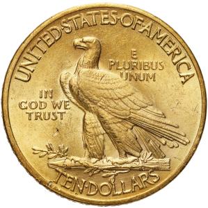 USA. 10 dolarów 1932 Indianin, Filadelfia - PIĘKNE