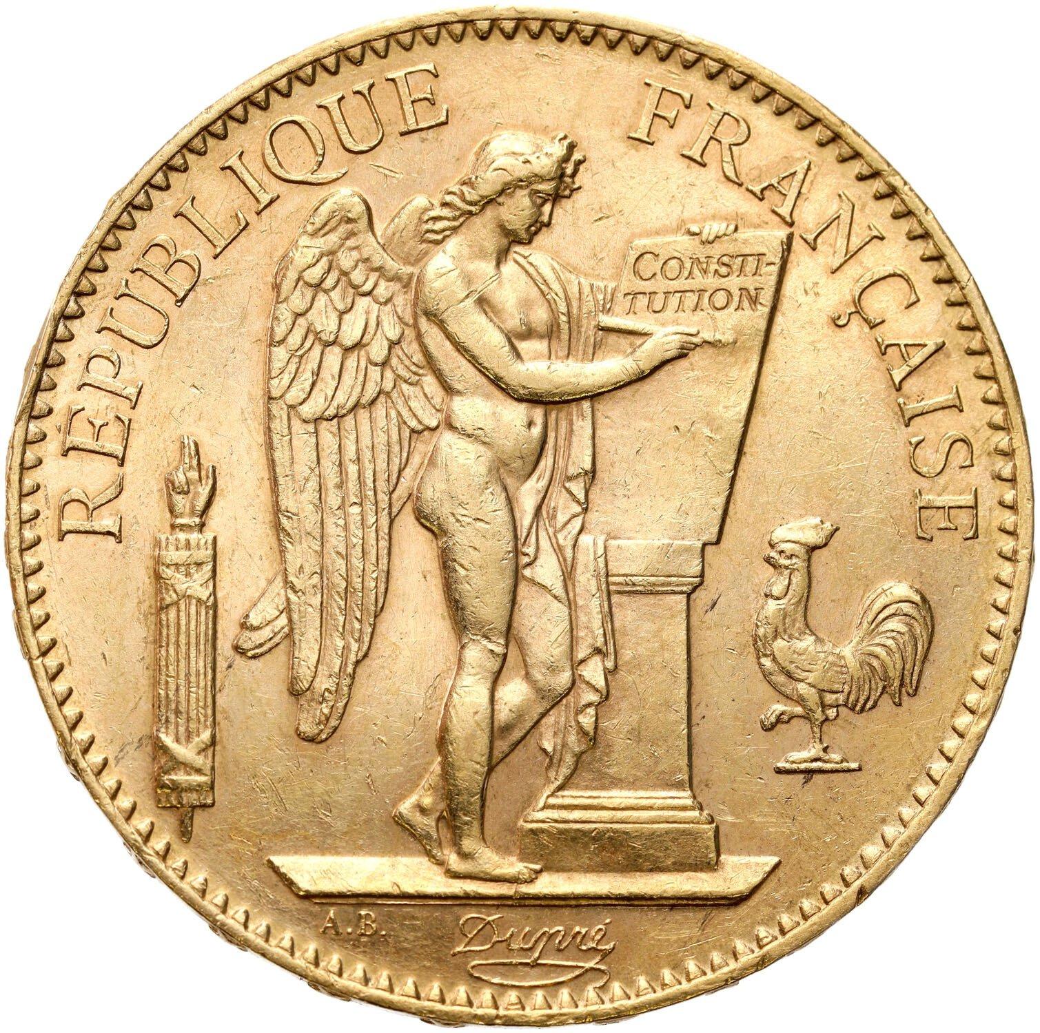 Francja. 100 franków 1900 A, Paryż