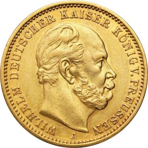 Niemcy, Prusy. Wilhelm I (1861-1888). 20 marek 1872 A, Berlin