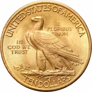 USA. 10 dolarów 1932 Indianin, Filadelfia - PIĘKNE