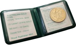 Australia Elżbieta II 200 Dolarów 1982 Zawody Sportowe