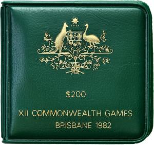 Australia Elżbieta II 200 Dolarów 1982 Zawody Sportowe
