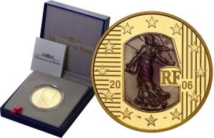 Francja. 50 Euro 2006 Liberty - uncja złota