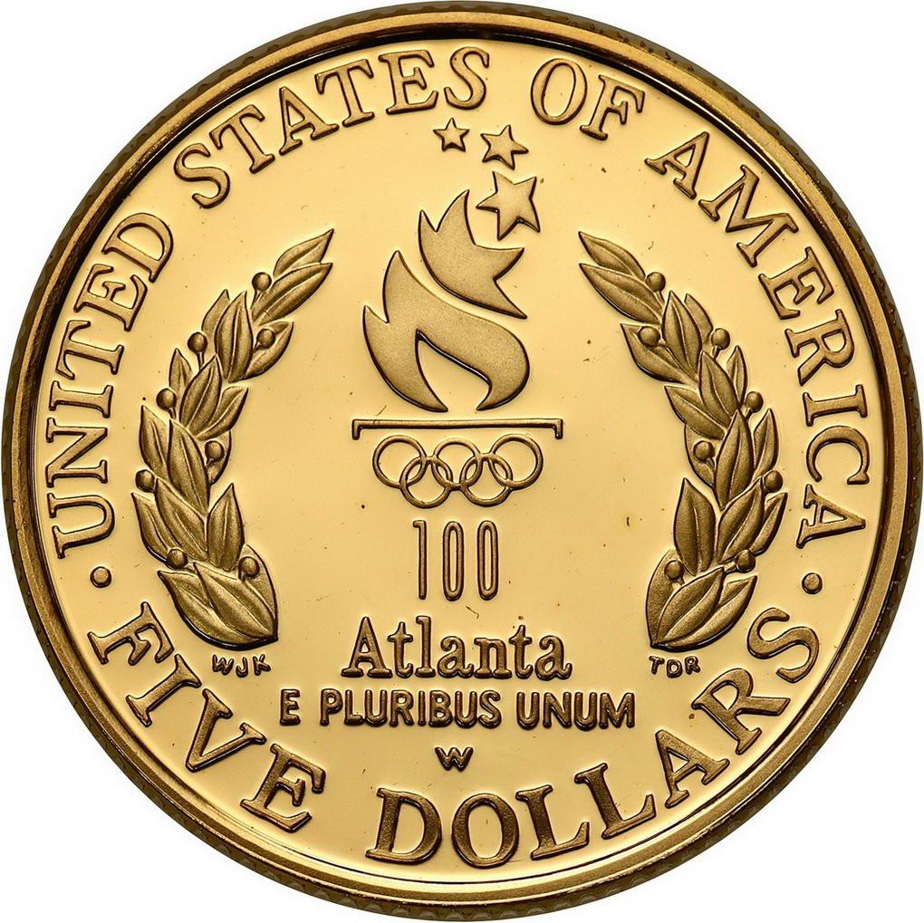 USA. 5 dolarów 1996 - Olimpiada Atlanta