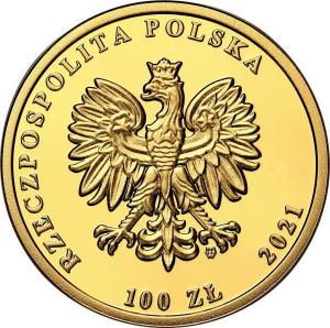 NBP Złote 100 Złotych - 230. rocznica Konstytucji 3 Maja 2021