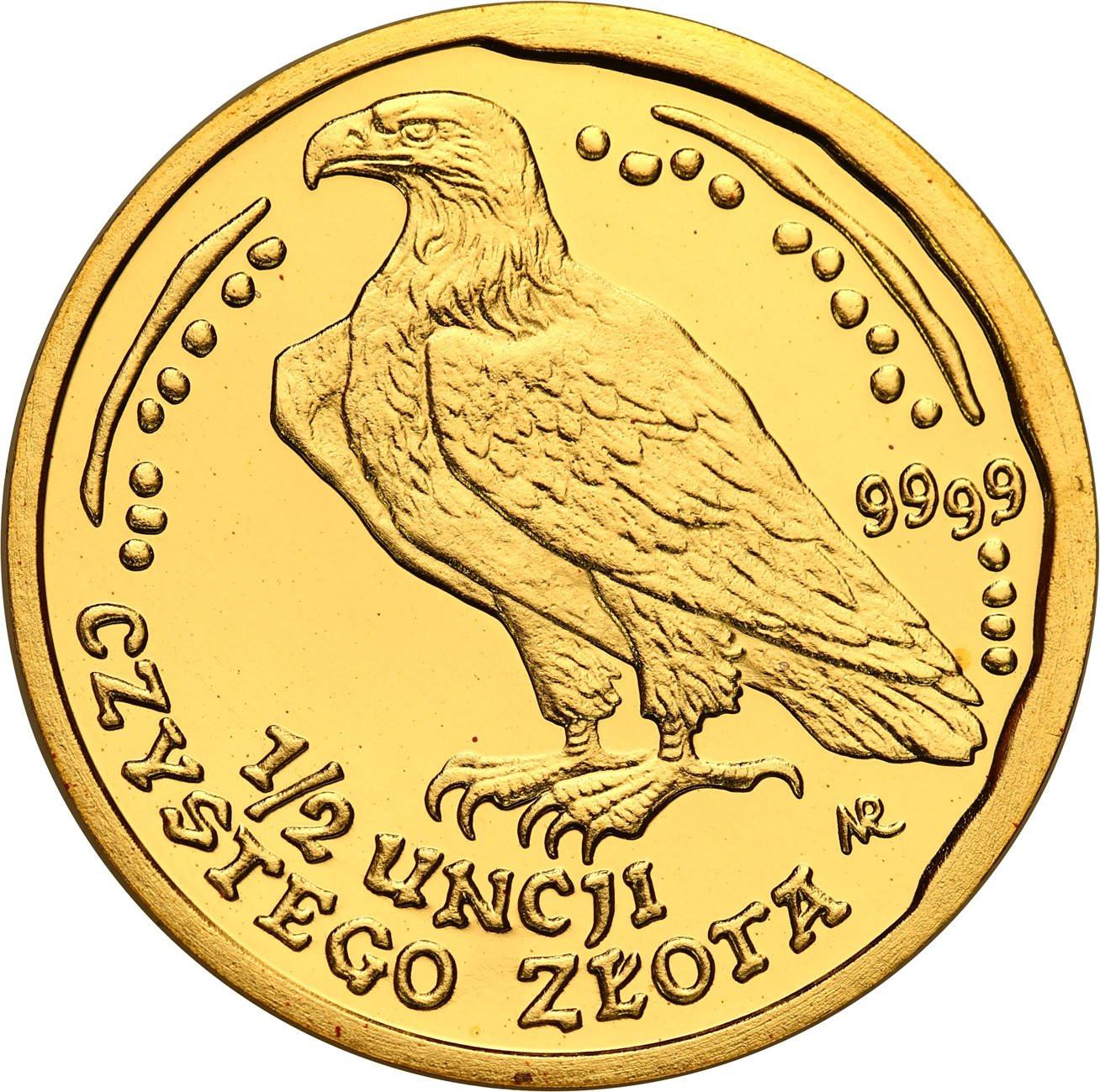 Polska. Złote 200 złotych 2006 Orzeł Bielik - 1/2 uncji złota
