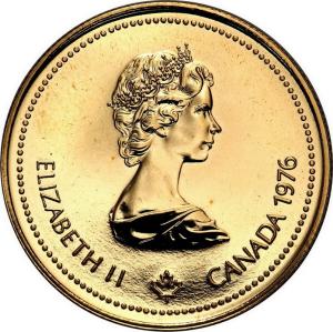 Kanada 100 dolarów 1976 Olimpiada Montreal - 1/4 uncji złota