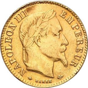 Francja Napoleon III 10 franków 1866 A