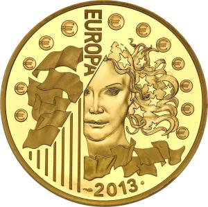 Francja 200 euro 2013 Europa TYLKO 500 szt - 1 Uncja złota
