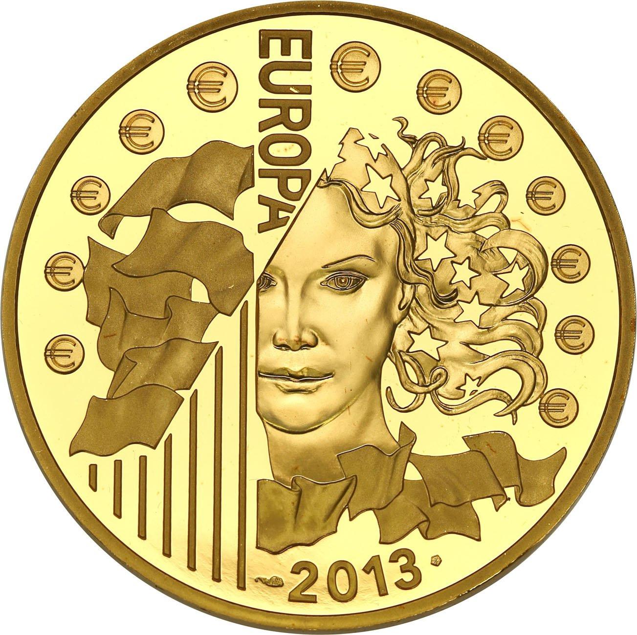 Francja 200 euro 2013 Europa TYLKO 500 szt - 1 Uncja złota