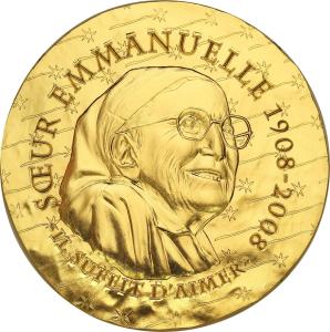 200 euro 2020 Kobiety Francji Siostra Emmanuelle TYLKO 250szt - 1 Uncja złota