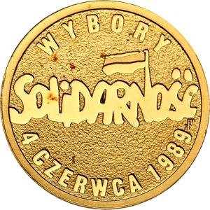 25 złotych 2009 Wybory 4 czerwca 1989 Solidarność