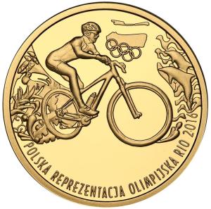 200 złotych 2016 Reprezentacja Olimpijska Rio de Janeiro