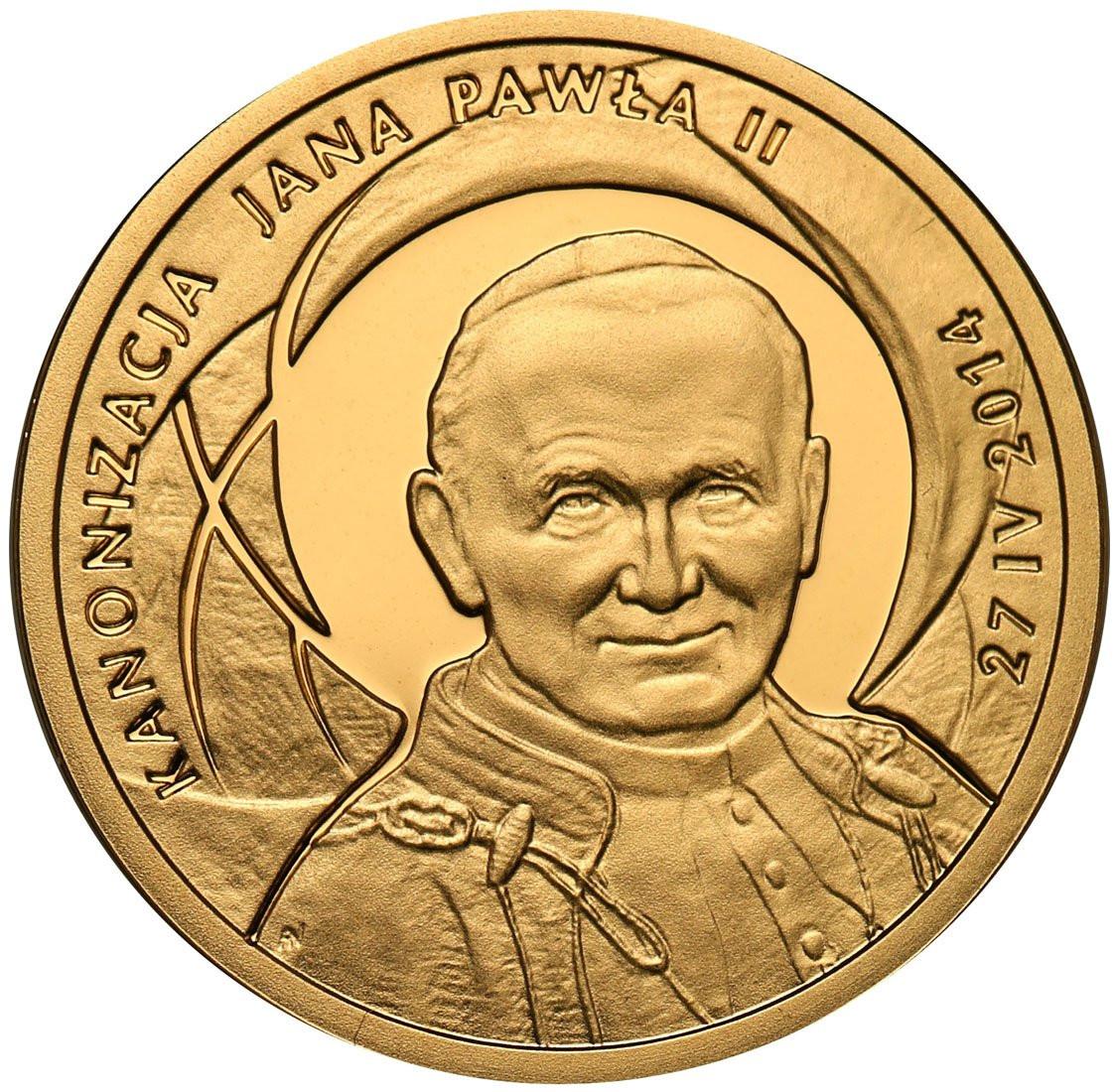 100 złotych 2014 Kanonizacja Papieża Jana Pawła II
