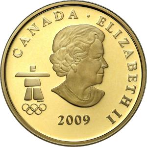 Kanada. 75 dolarów Igrzyska Olimpijskie Vancouver 2010 - Łoś