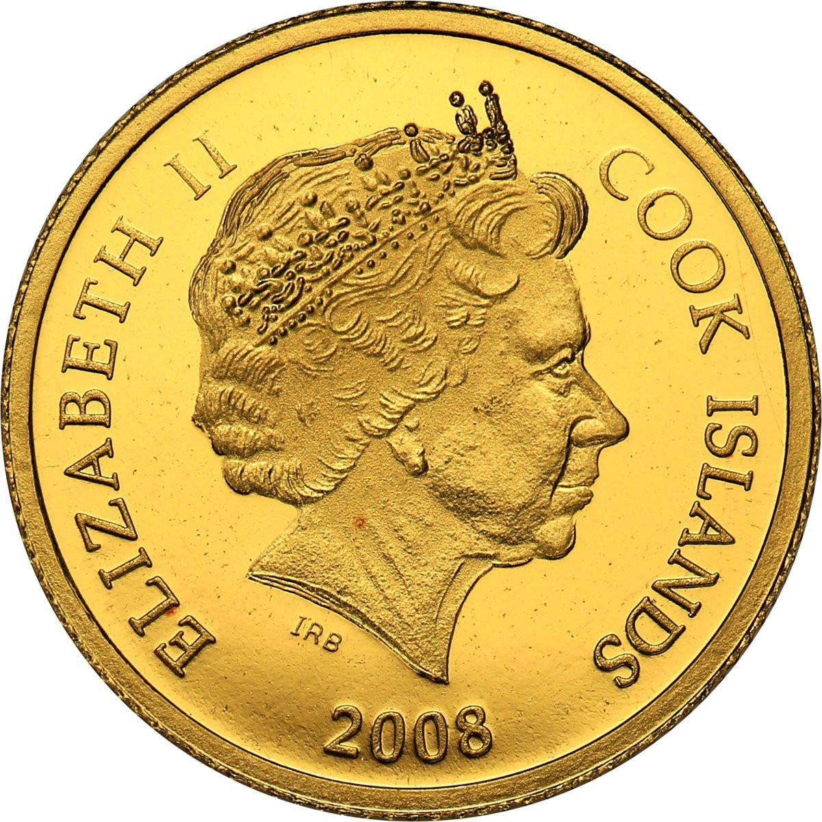 Wyspy Cooka 10 dolarów 2008 Ina i Rekin