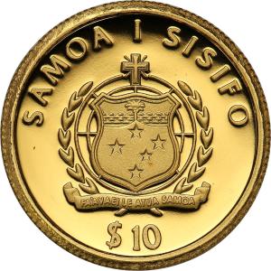 Samoa 10 dolarów 2008 SMS Bismarck