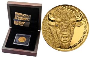 Białoruś. 50 rubli 2006 Żubr - 1/4 uncji złota