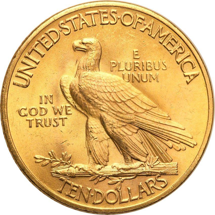 USA. Amerykański Złote 10 dolarów Indianin - różne roczniki