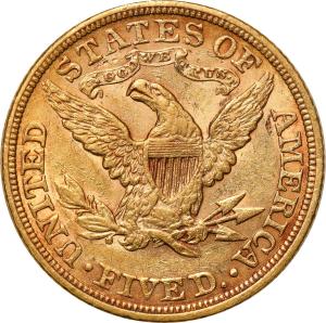 USA 5 dolarów 1880 Filadelfia