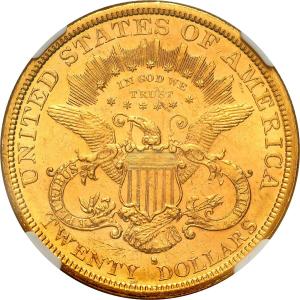 USA 20 dolarów 1878 S San Francisco NGC MS61