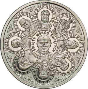 Polska medal Jan Paweł II PLATYNA