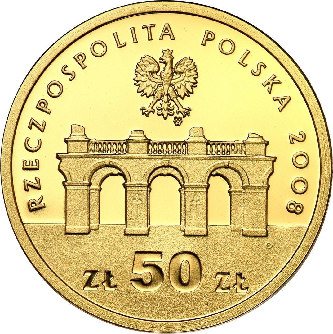 50 złotych 2008 Rocznica Odzyskania Niepodległości Piłsudski - 1/10 uncji złota