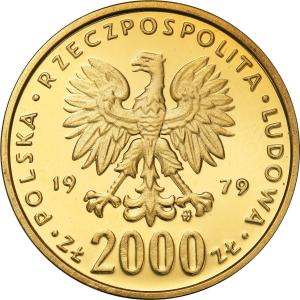 PRL. 2000 złotych 1979 Maria Skłodowska-Curie