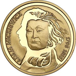 III RP 200 złotych 1998 Adam Mickiewicz