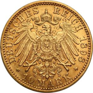 Niemcy Prusy 10 Marek 1898 A st.2-
