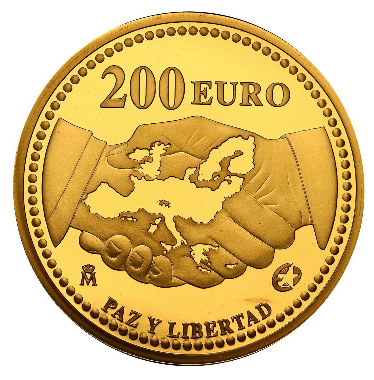 Hiszpania. 200 Euro 2005 Program Europa - pokój i wolność