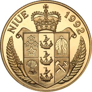 Niue 50 dolarów 1992 Dyskobol