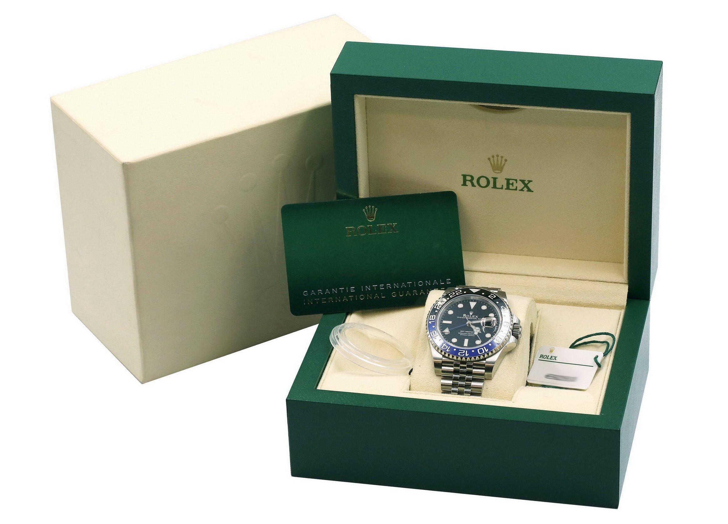 Zegarek Rolex GMT-Master II 116710BLNR Jubilee - BATMAN