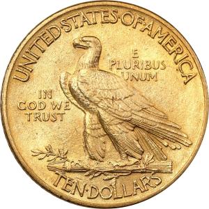 USA. 10 $ dolarów 1914 Indianin Filadelfia
