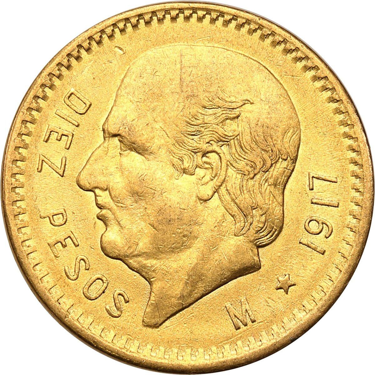 Meksyk 10 peso 1917