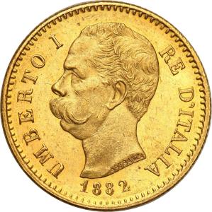 Włochy 20 Lirów 1882 Umberto I