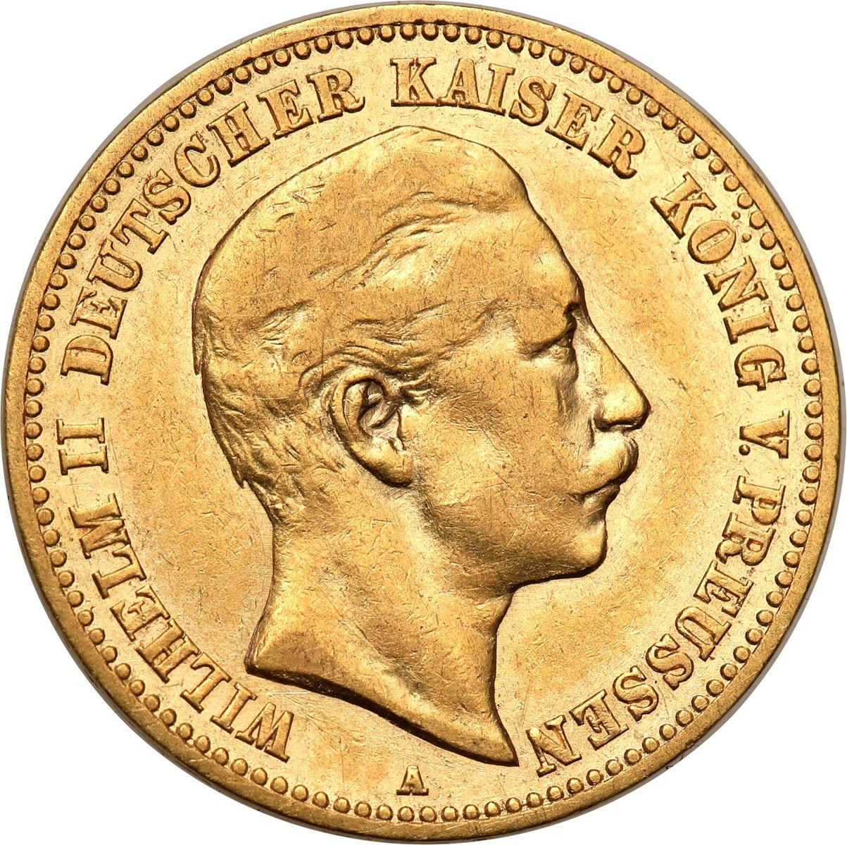 Niemcy Prusy 10 Marek 1890 A wilhelm II st. 2-
