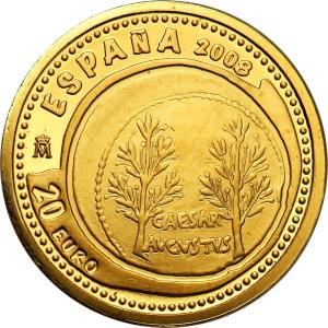 Hiszpania 20 euro 2008