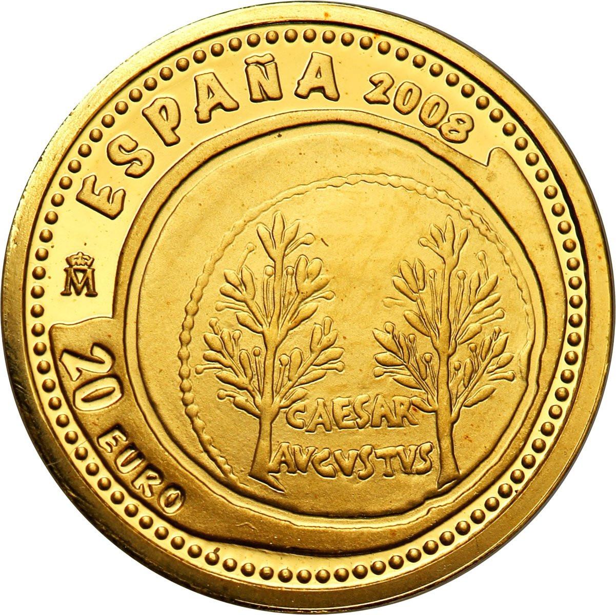 Hiszpania 20 euro 2008