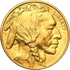 USA 50 dolarów 2010 Bizon (1 uncja złota) st.1