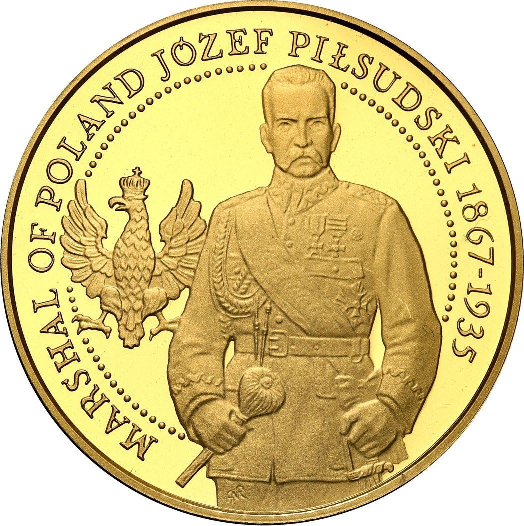 Wyspy Niue 100 dolarów 2019 Marszałek Józef Piłsudski UNCJA ZŁOTA st. L