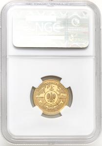 III RP. 100 złotych 2008 Osadnictwo w Ameryce NGC PF69 ULTRA CAMEO (2MAX)