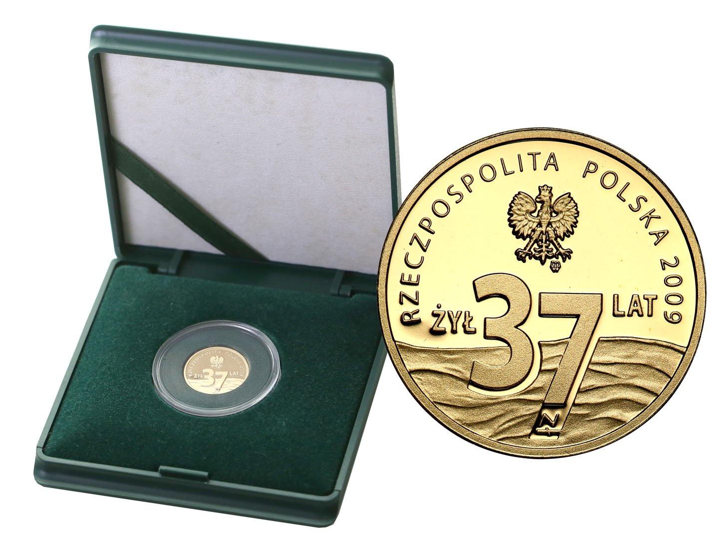 Polska III RP 37 złotych 2009 Popiełuszko
