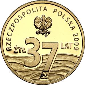 Polska III RP 37 złotych 2009 Popiełuszko