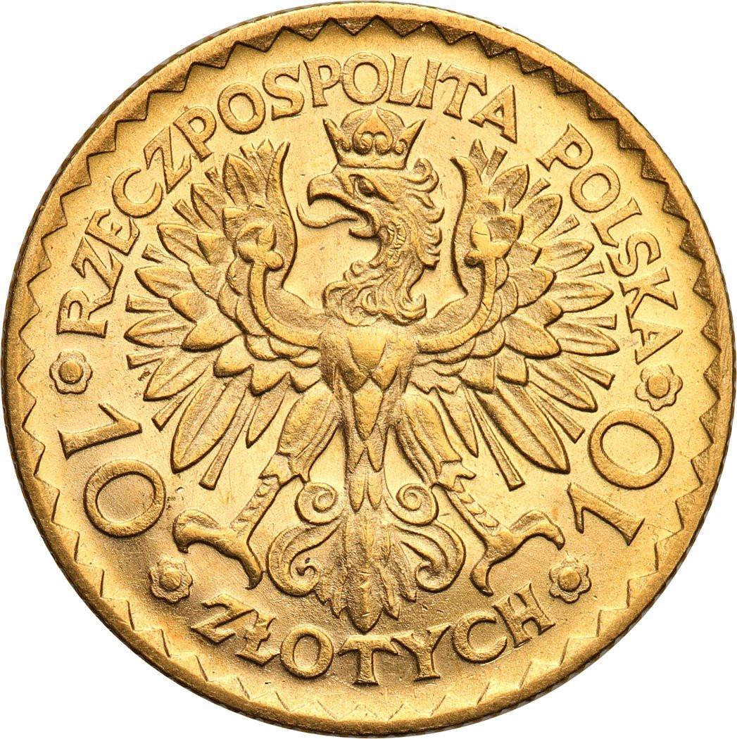 II RP. 10 złotych 1925 Chrobry