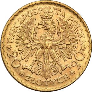 II RP. 20 złotych 1925 Chrobry