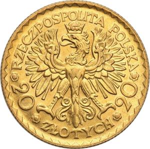II RP. 20 złotych 1925 Chrobry